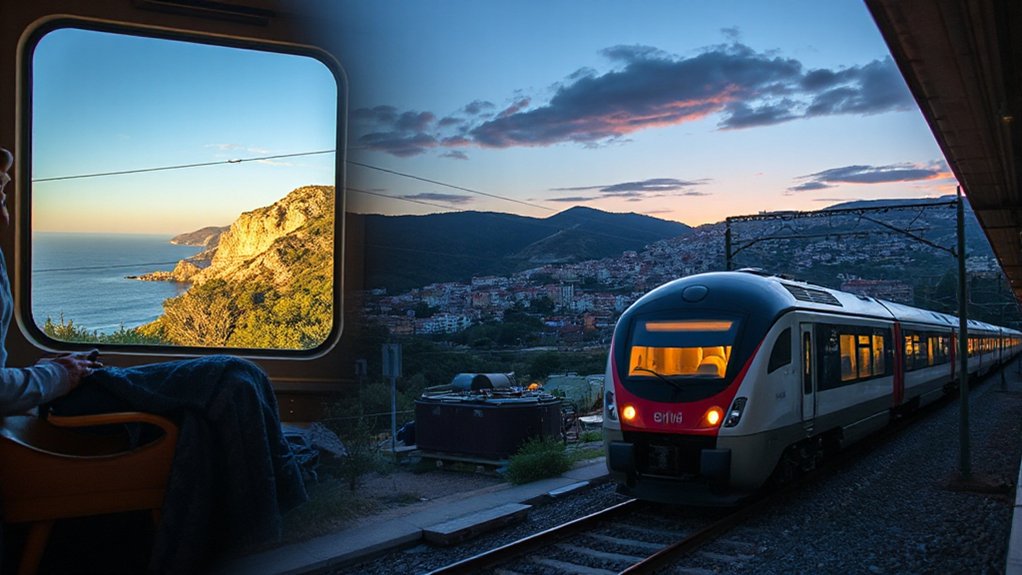 scenic overnight regional trains