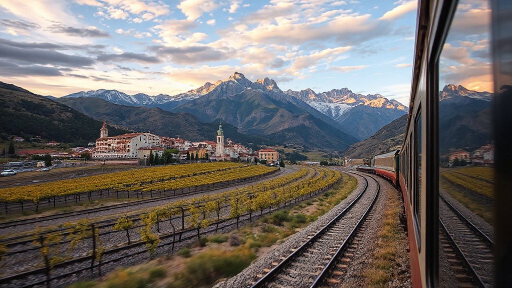 scenic pyrenees mountain vistas