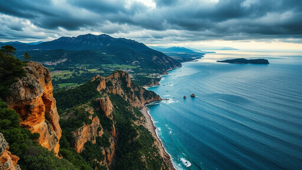 scenic rugged vibrant landscapes