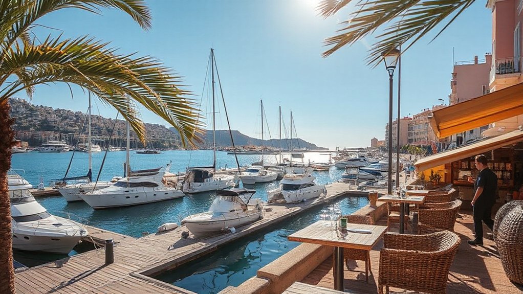 sea breeze sunset harbor views