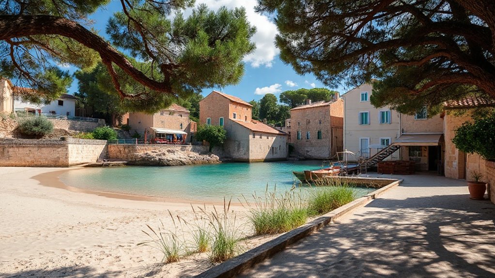 serene beachside village retreat