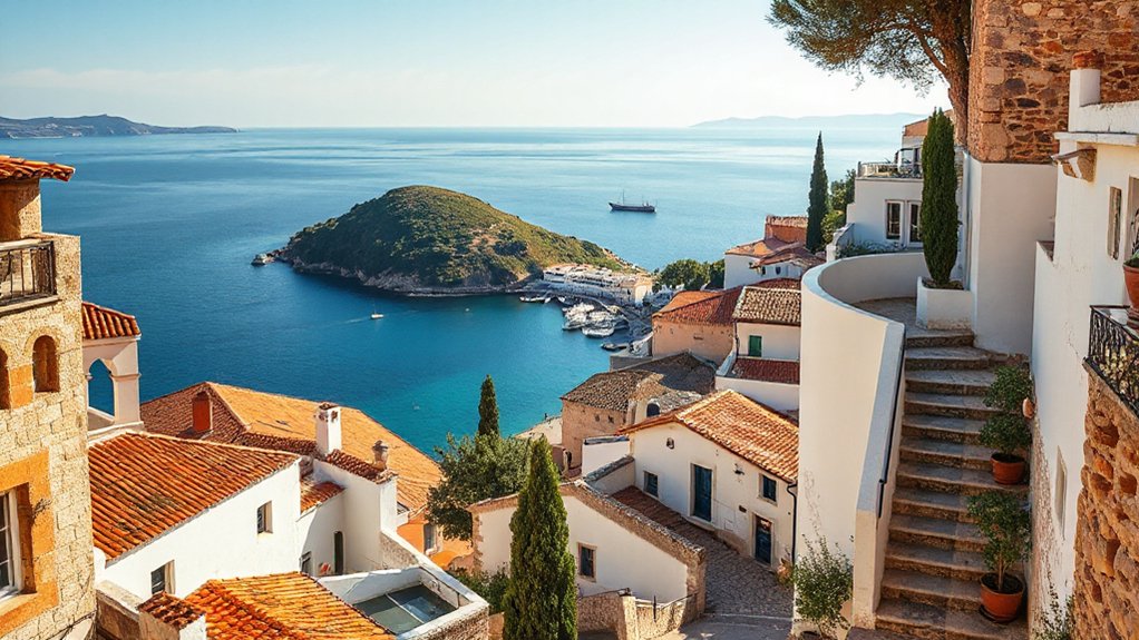 serene seaside village life