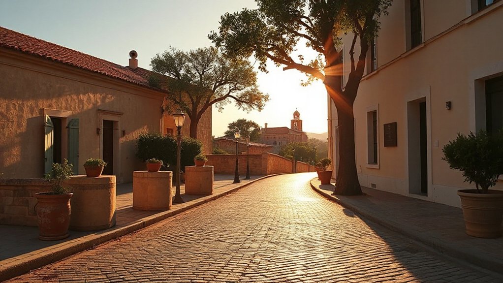 serene village life traditions