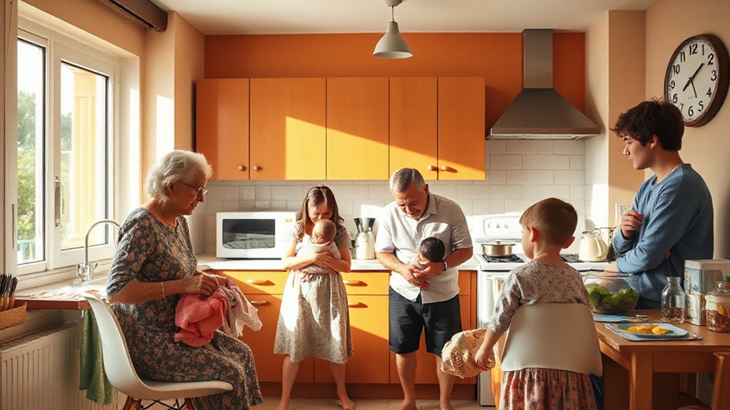 shared routines and responsibilities