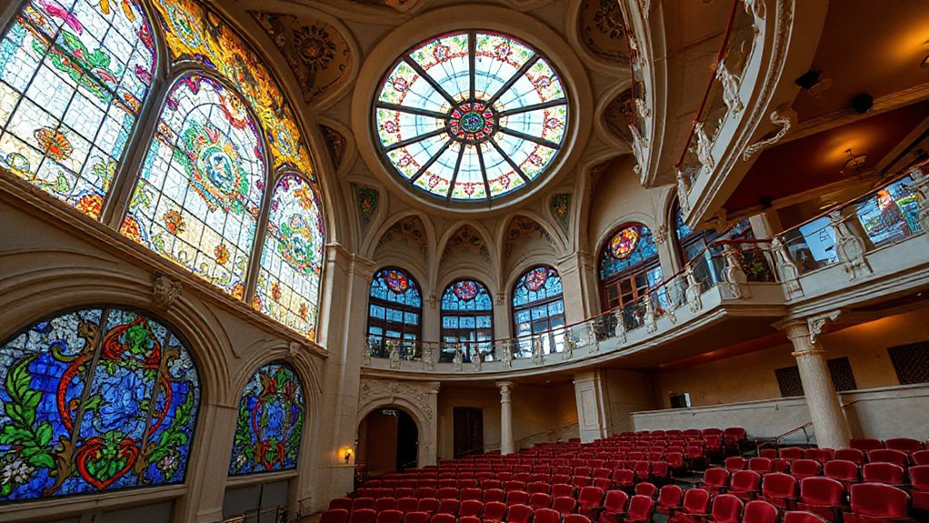 stained glass and modernisme