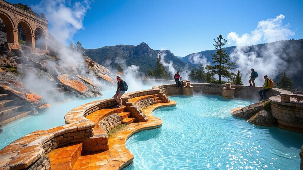 thermal mineral pools serenity