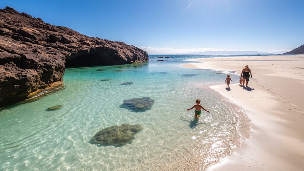 tidal lagoons and coves