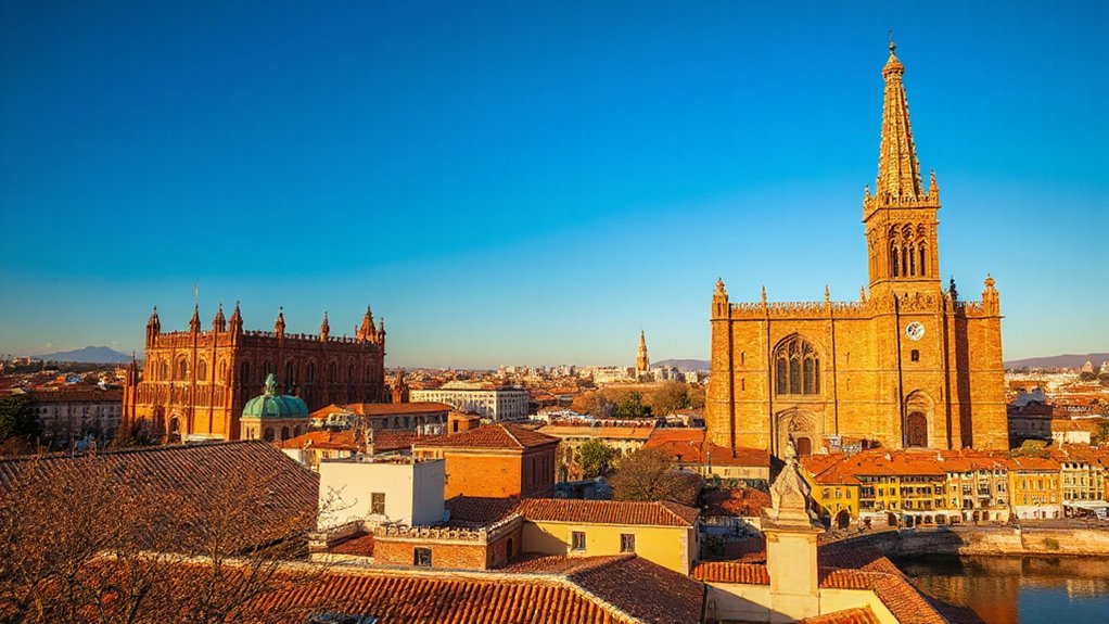 timeless seville cathedral silhouette