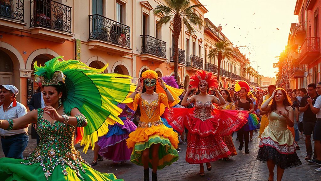 traditional costumes and dance
