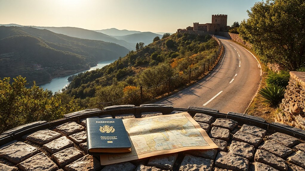 travel documents and insurance