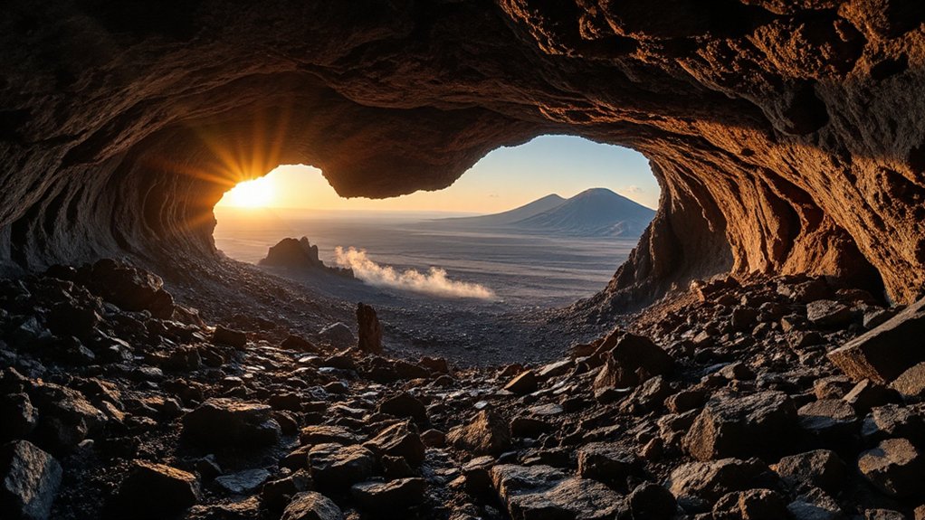 underground volcanic formations explored