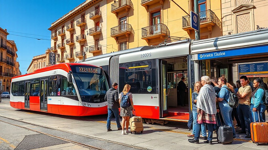 using spanish public transportation