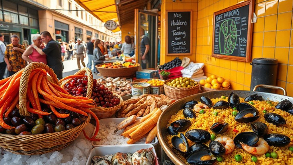 valencia markets and paella
