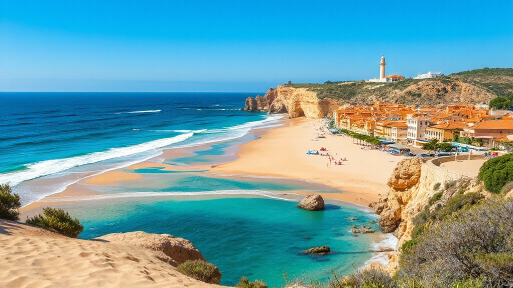 varied beaches and activities