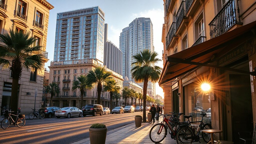 vibrant cultural accessible urban life