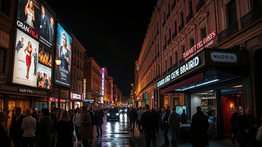 vibrant madrid nightlife districts