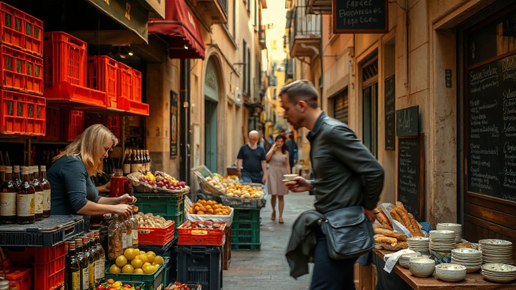 vibrant market local conversations