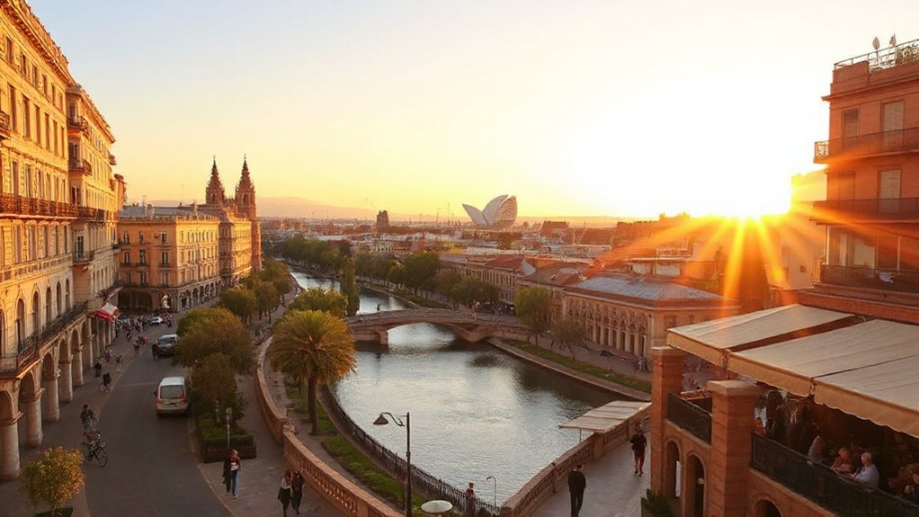 vibrant walkable diverse city