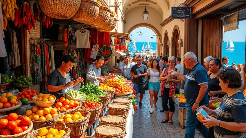 visit local market stalls