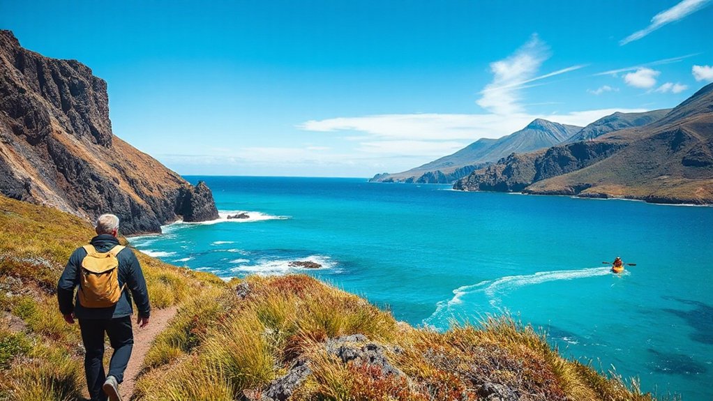 volcanic trails and stargazing