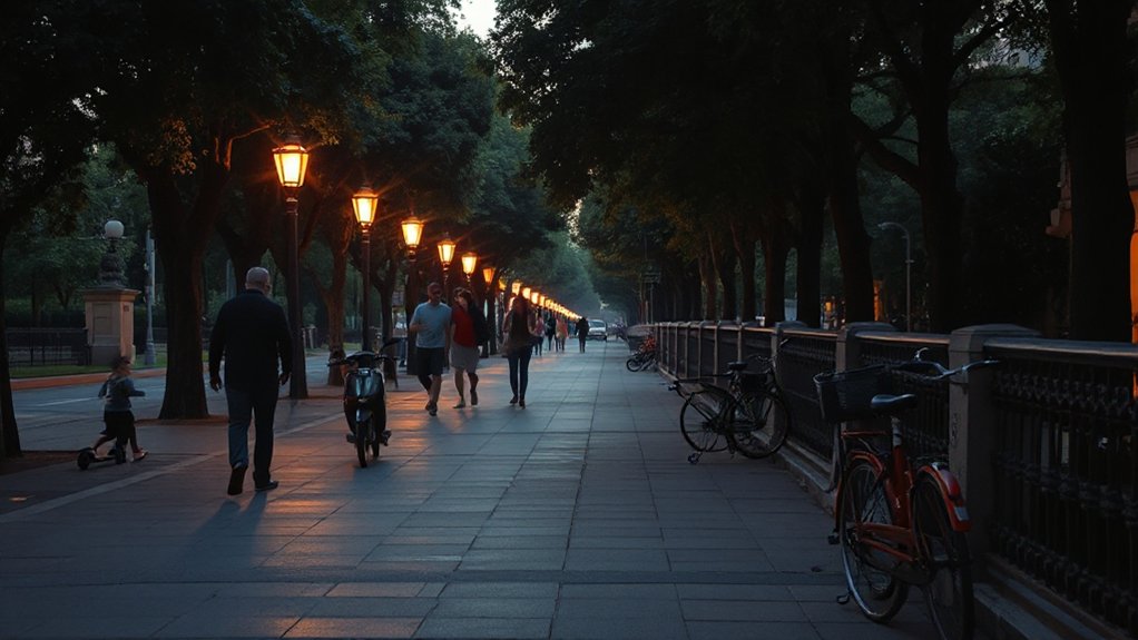 walking promotes mental and civic health