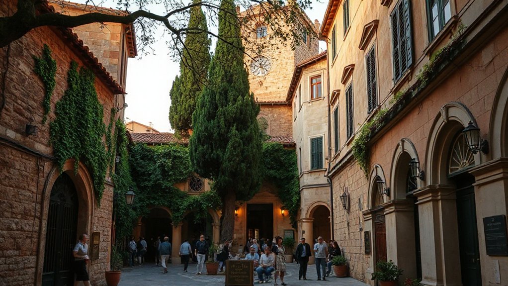 winding streets historic landmarks